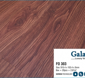 SÀN VINYL GALAMAX DÁN KEO 3mm - FO 303