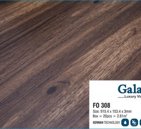 SÀN VINYL GALAMAX DÁN KEO 3mm - FO 308